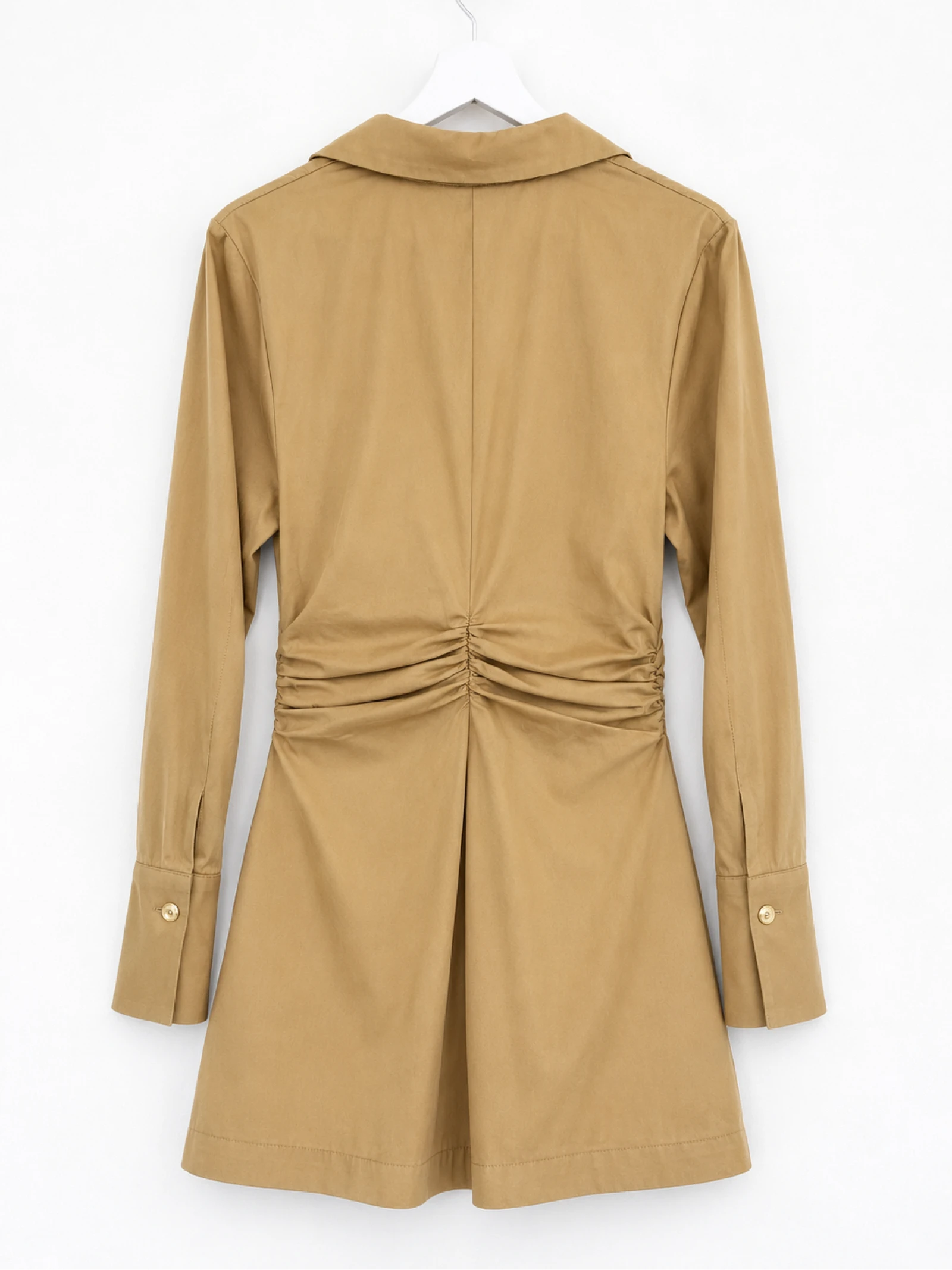 Nieuwe camel jurk Zara | Maat M – photo 2